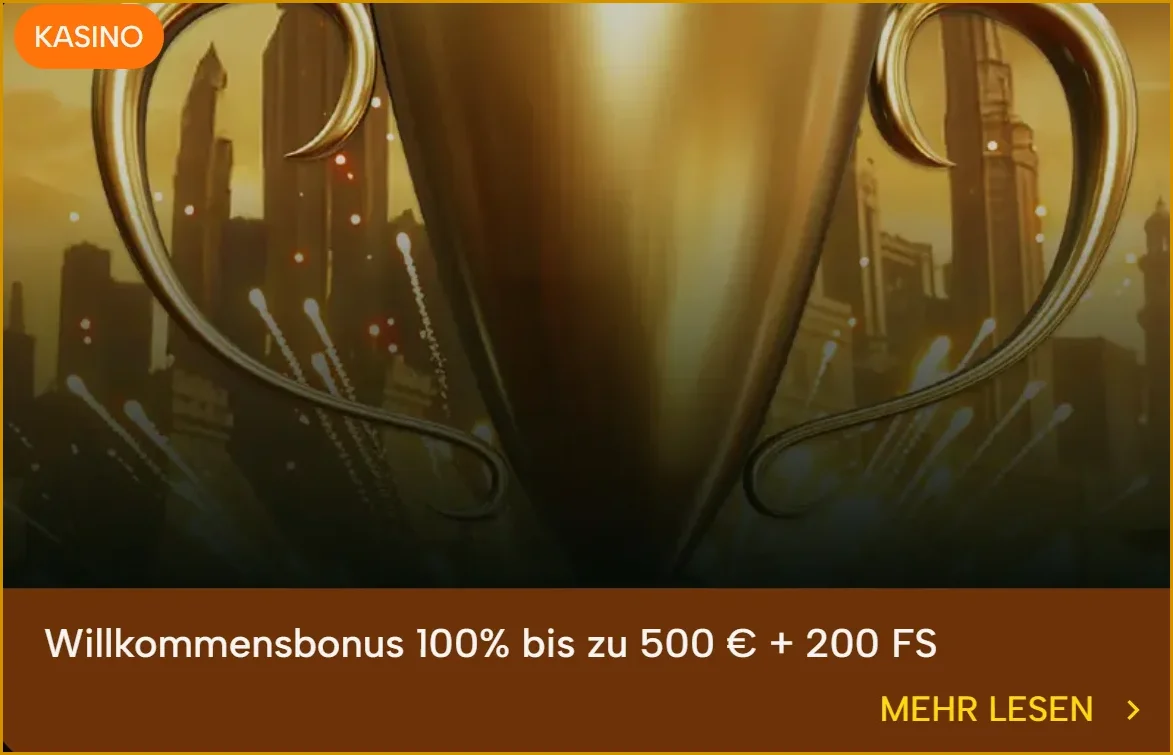 CityWinnerz Casino Willkommensbonus
